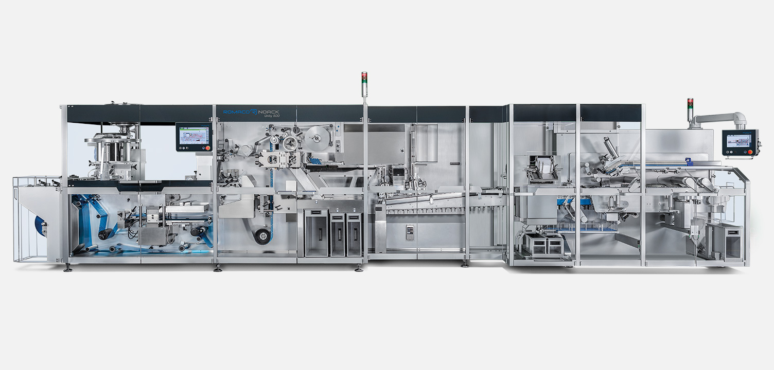 solution for blister packaging for hospital packs - Romaco