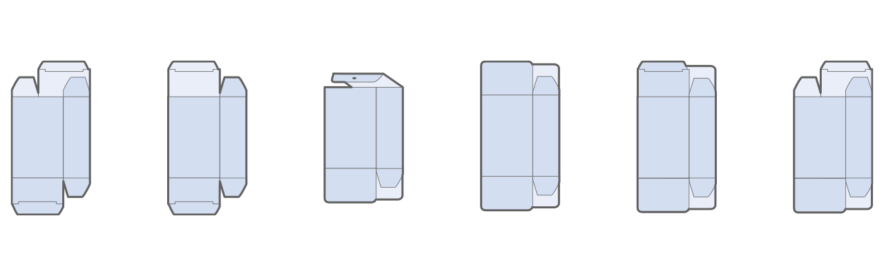 Many carton closing options